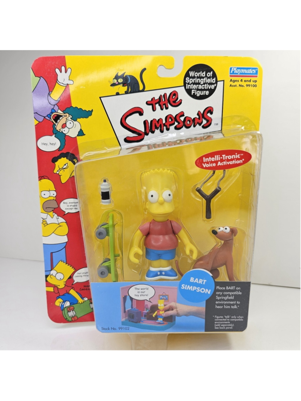 SEALED The Simpsons World Of Springfield Bart Simpson Interactive Figure - NEW